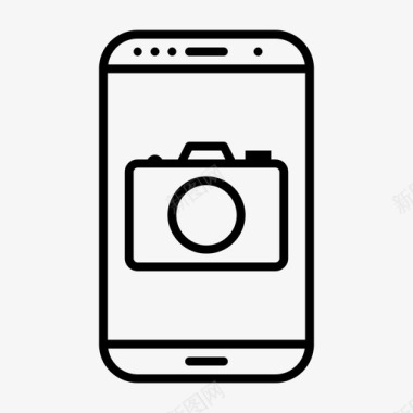 手机摄像头拍摄照片图标图标