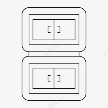 优质橱柜橱柜壁橱家具图标图标