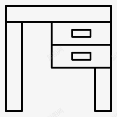 桌子免抠素材装饰桌子家具图标图标