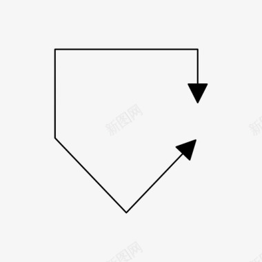 三角循环箭头箭头方向循环图标图标