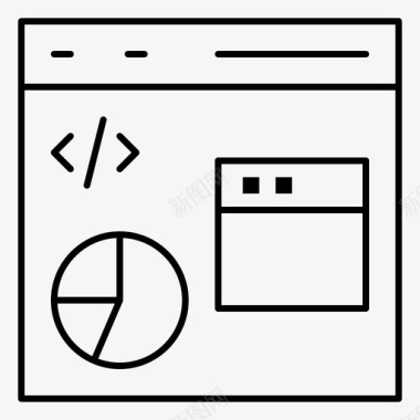 编程语言编码编码数据开发图标图标