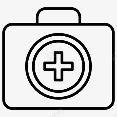 医疗援助医疗援助急救箱图标图标