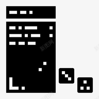 棋盘yahtzee棋盘骰子图标图标