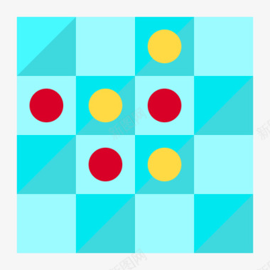 棋盘棋盘游戏27平坦图标图标
