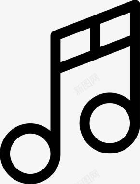 彩绘音符音符乐曲音乐控制面板图标图标