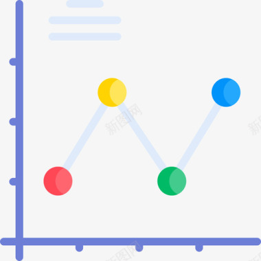 上升折线图折线图信息图元素15平面图图标图标
