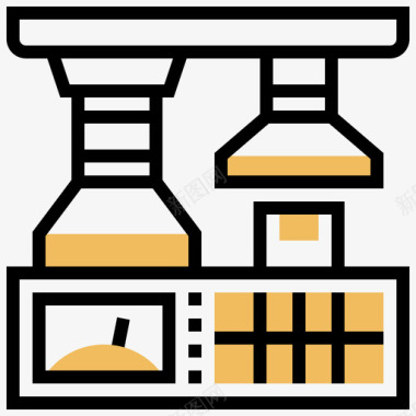 制造业制造业量产19黄影图标图标