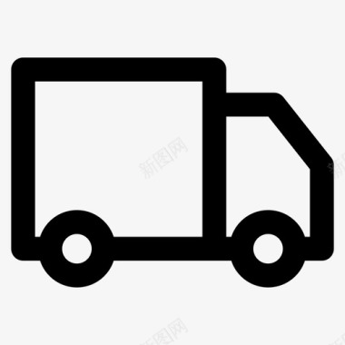 送货车购物平台图标图标