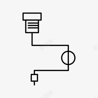 支撑建筑施工图标图标