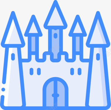 城堡公主4蓝色图标图标