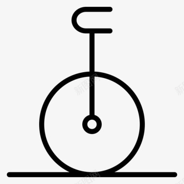 单车马戏团单车运输图标图标