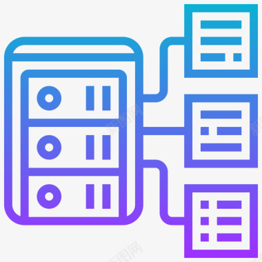 71背景服务器编程71渐变图标图标