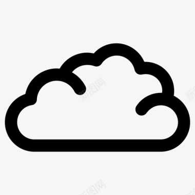 云服务器云图标图标