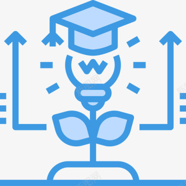 毕业照起来毕业学历216蓝色图标图标