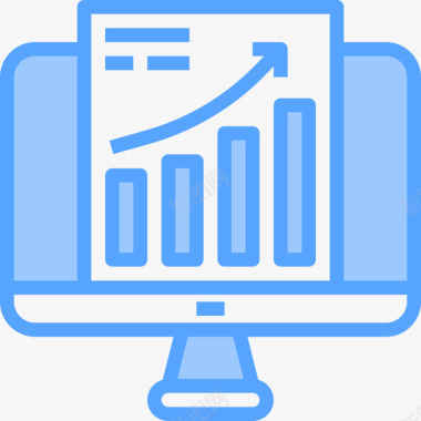 占比分析分析项目管理23蓝色图标图标