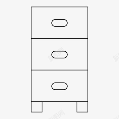 橱柜衣柜模版橱柜壁橱家具图标图标