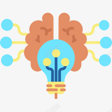 平面图案Idea人工智能51平面图图标图标