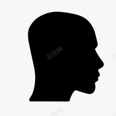 头脸人图标图标