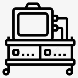 电影产业显示器电脑导演图标高清图片