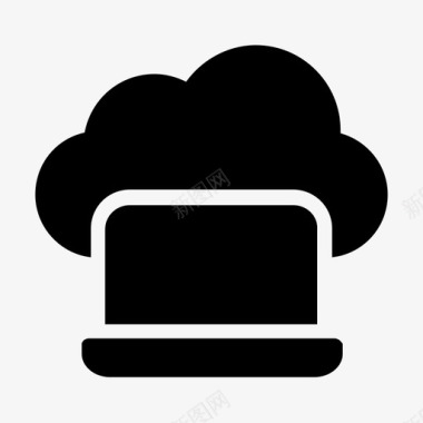 云服务器云笔记本数据库服务器图标图标