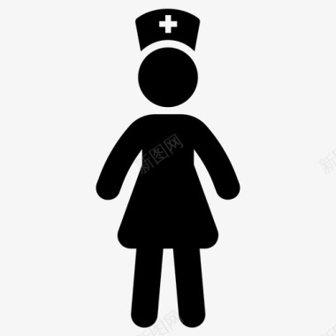 医务人员护士护理人员医生图标图标