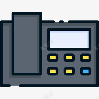 通信呼叫通信174线性颜色图标图标
