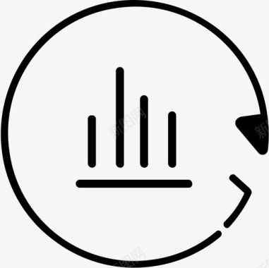 矢量数据分析图标数据分析图标