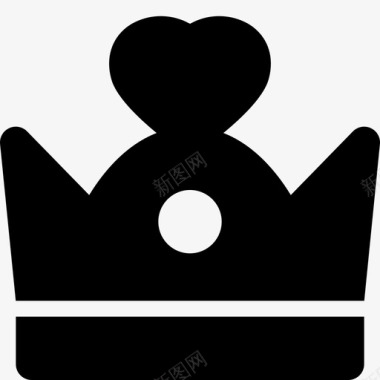 皇冠母亲节2填充图标图标