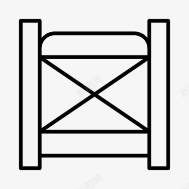 夹铁丝铁丝网建筑围栏图标图标