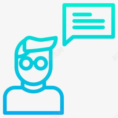 150通话通讯150梯度图标图标