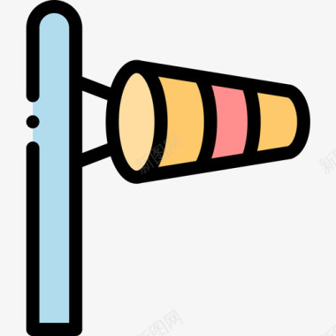 中国传统风风插座天气213线型颜色图标图标