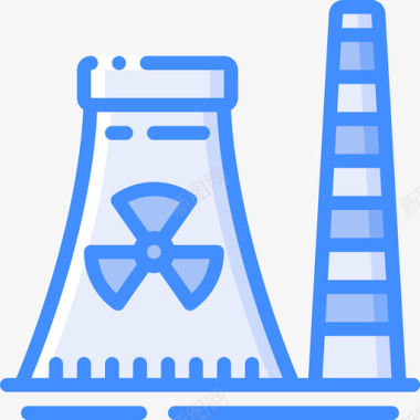 俄罗斯圣彼得堡核电站俄罗斯23号蓝色图标图标