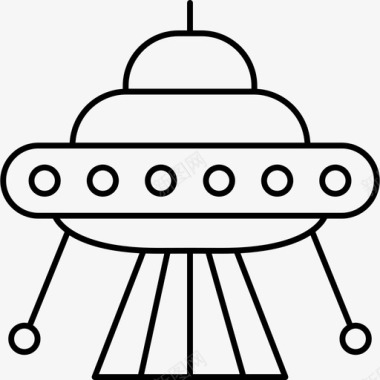飞行飞机太空船外星飞船运输图标图标