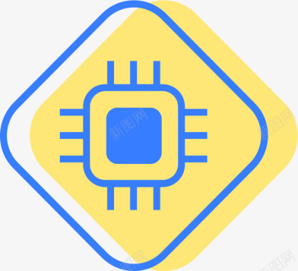 INTEL标志独享intel高性能CPU图标