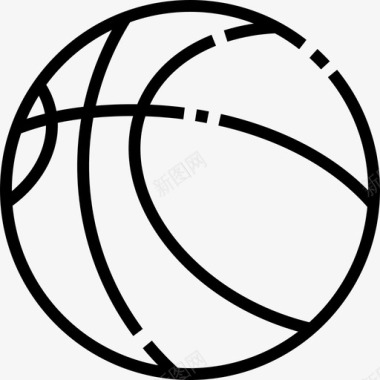 篮球运动运动元素图标图标