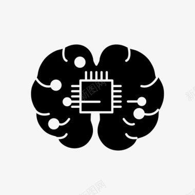 最强大脑微型思维大脑创造性思维图标图标