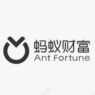 横版蚂蚁财富logo-横版图标