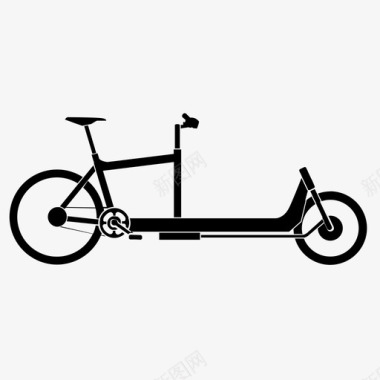 载货自行车布利特拉斯滕法拉德图标图标