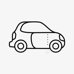 汽车类型小型车汽车模型汽车类型图标高清图片