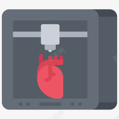 3d打印机医疗技术8平板图标图标