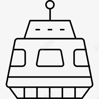 太空飞机卫星碟太空图标图标