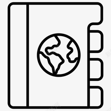 户外风景摄影旅游指南户外旅游图标图标