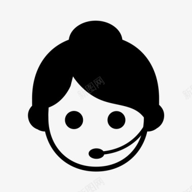 矢量咨询客服咨询图标