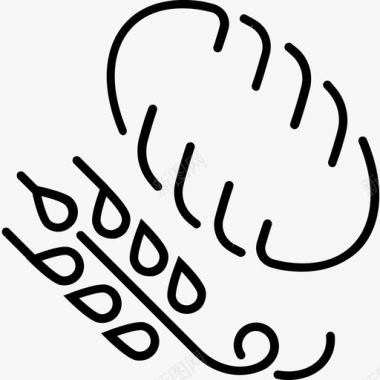 面包食物糕点图标图标