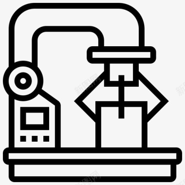 机械apple机械臂批量生产15线性图标图标