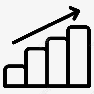 线稿图表数据业务数据分析业务图表数据分析图标图标