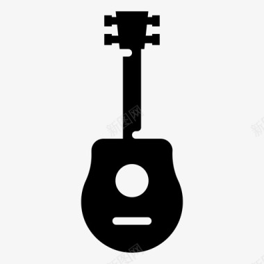 电子音乐吉他古典吉他电放大器图标图标