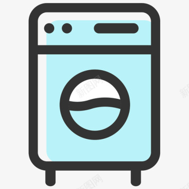 9_洗衣机图标
