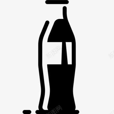可乐饮料罐装图标图标