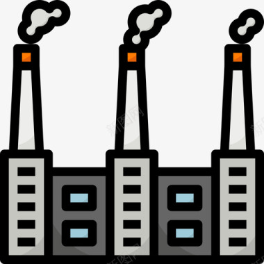 遍布工厂工厂55号楼线颜色图标图标